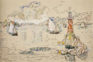 Paul Signac - L-#233;zardrieux