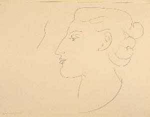Henri Matisse - Woman in Profile (Turned to the Left)