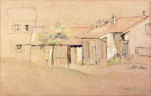 Paul Cezanne - Cottages