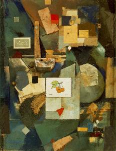 Kurt Schwitters - Merz Picture 32A (The Cherry Picture)