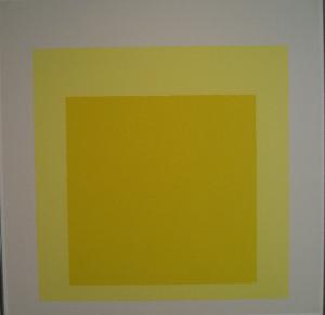 Josef Albers - Homage to the Square: Frontal Backing