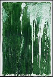 Cy Twombly - Untitled V (Green Paintings)