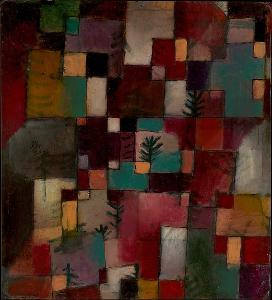 Paul Klee - Redgreen and Violet-Yellow Rhythms