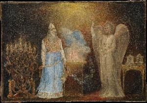 William Blake - The Angel Appearing to Zacharias