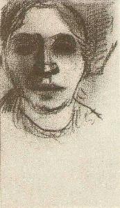 Vincent Van Gogh - Peasant Woman, Head
