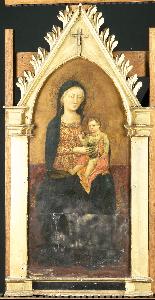 Lippo D-andrea Di Lippo - Virgin and Child, Pseudo-Ambrodigio di Baldese (attributed to), 1400 - 1425