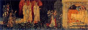 Edward Coley Burne-Jones - The Achievement of the Grail