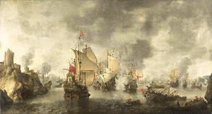 Wikioo.org - The Encyclopedia of Fine Arts - Artist, Painter  Johannes Abrahamsz Beerstraten