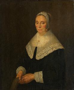 Hendrick Cornelisz Van Vliet - Portrait of a Woman, Hendrick Cornelisz van Vliet, 1650