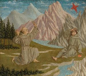 Domenico Veneziano - Saint Francis Receiving the Stigmata