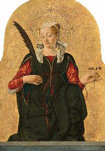 Francesco Del Cossa - Saint Lucy