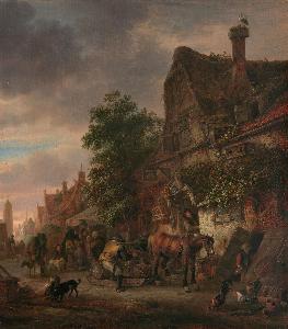 Wikioo.org - The Encyclopedia of Fine Arts - Artist, Painter  Isack Van Ostade