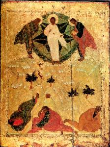 Andrey Rublyov (St Andrei Rublev) - Transfiguration of Jesus