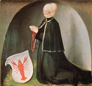 Matthias Grünewald - Heller Altarpiece (detail)