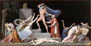 Vincenzo Camuccini - The Death of Priam