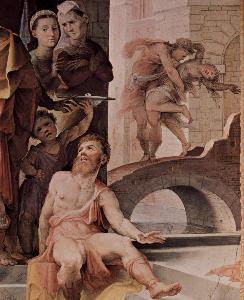 Domenico Di Pace Beccafumi - Das Opfer Des Seleukus Von Lokris (Detail)