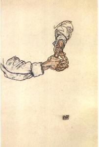 Egon Schiele - Study of hands