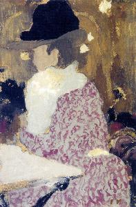 Jean Edouard Vuillard - At the Caf-#233;-Concert