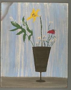 Walker Evans - [Floral Still-Life]