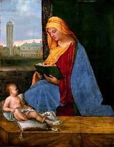 Giorgione (Giorgio Barbarelli Da Castelfranco) - Virgin and Child (The Tallard Madonna)