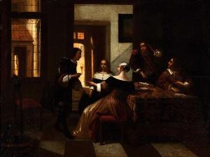 Johannes Vermeer - Merry Society