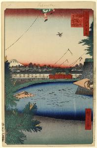 Ando Hiroshige - 3. Hibiya and Soto Sakurada from Yamashita Chō