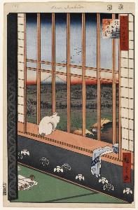 Ando Hiroshige - 101. Asakusa Ricefields and Torinomachi Festival