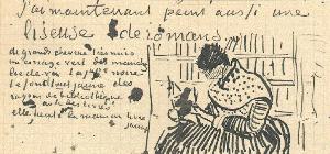 Vincent Van Gogh - Woman Reading a Novel