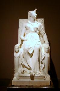 Edmonia Lewis - Cleopatra on Throne