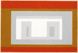 Josef Albers - Variant/Adobe: Settled