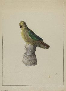 Mina Gertrude Löwy - Chalkware Parrot