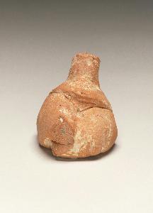 Danish Unknown Goldsmith - Fragmentary Neolithic seated female figurine