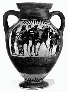Danish Unknown Goldsmith - Attic Black-Figure Amphora
