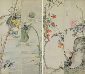 Wikioo.org - The Encyclopedia of Fine Arts - Artist, Painter  Gao Jianfu