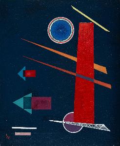 Wassily Wassilyevich Kandinsky - Powerful Red