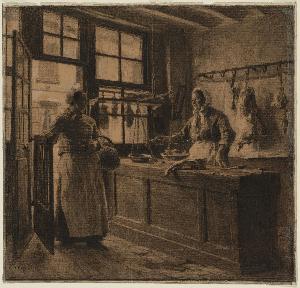 Wikioo.org - The Encyclopedia of Fine Arts - Artist, Painter  Léon Augustin L'hermitte