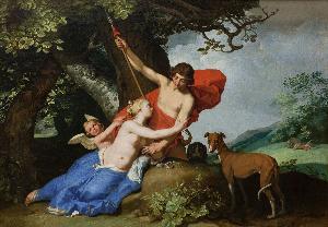 Abraham Bloemaert - Venus and Adonis