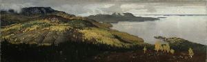 Eero Järnefelt - Autumn Landscape of Lake Pielisjärvi