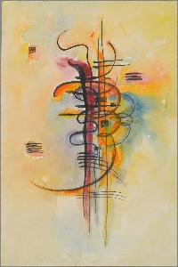 Wassily Wassilyevich Kandinsky - Watercolor N°325