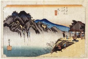 Utagawa Hiroshige - Sakanoshita