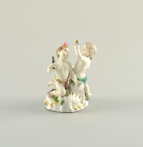 Royal-Polish And Electoral-Saxon Porcelain Manufactory - Allegorical Figure Depicting Putti as \