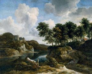 WikiOO.org - Güzel Sanatlar Ansiklopedisi - Sanatçı, ressam Jacob Isaacksz. Van Ruisdael