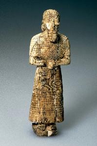 Danish Unknown Goldsmith - Figure: Assyrian Worshipper