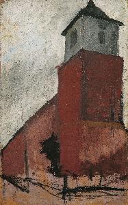 Paula Modersohn-Becker - Church in Worpswede