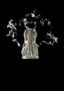 Iris Van Herpen, Neri Oxman - Crystallization, Dress, Collar