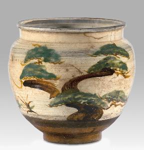 Danish Unknown Goldsmith - Jar with pine tree
