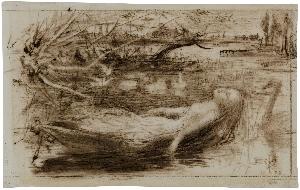 Sir John Everett Millais, Bt - The Lady of Shalott