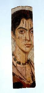 Danish Unknown Goldsmith - Mummy portrait of a young woman