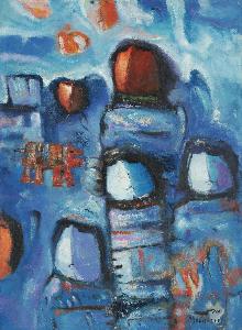 Wikioo.org - The Encyclopedia of Fine Arts - Artist, Painter  Fateh Al-Moudarres