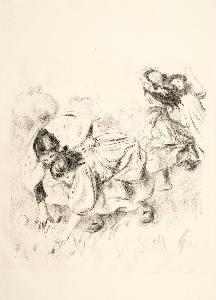 Pierre-Auguste Renoir - Children Playing Ball
